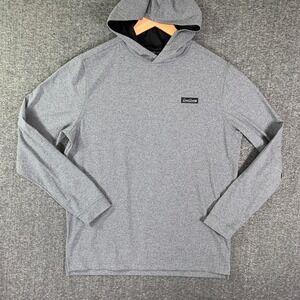 Good Good Golf Hoodie Men Medium Gray Pulllver Performance Stretch Modern